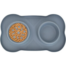 Puppy Slow Feeder Bowl - Soft Dog Feeding Bowls Portable Slow Feeders,Anti-Gulping Dog Bowls Cat Bowls Slow Eating for Better Digestion