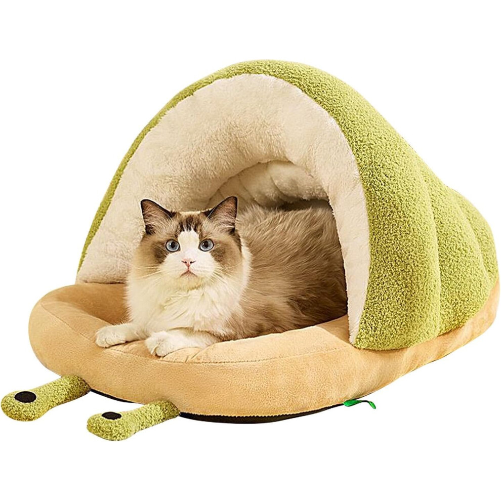 Cat Cave Bed, Cat House, Warm Pet Cave, Autumn Winter Sleeping Nest for Pets, Creative Bed, Cute Soft Cave for Puppies and Kittens Indoor