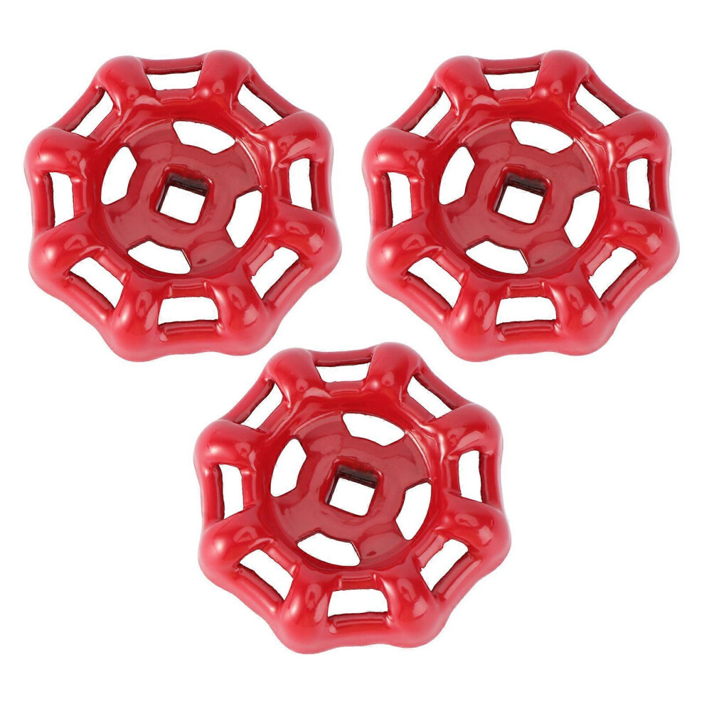(As Show, One Size) 3Pcs Cast Iron Handle Ball Hand Wheel Shutoff Handles Replacement Handles 5453679705281