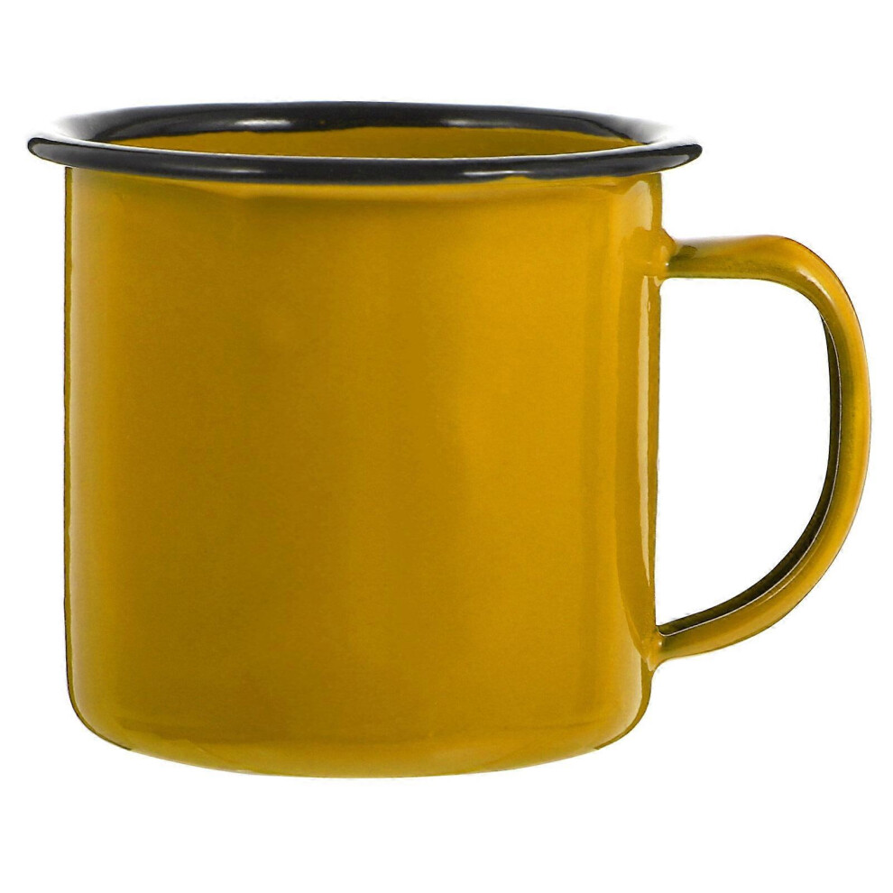 Kricely (As Show, One Size) 1Pc Vintage Iron Tass Durable Small Tass Hot Pot Mug Water Cup For Home Restaurant