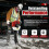 52cc 2-Stroke Jackhammer Handheld Rock Concrete Breaker Drill+2 Chisel 6