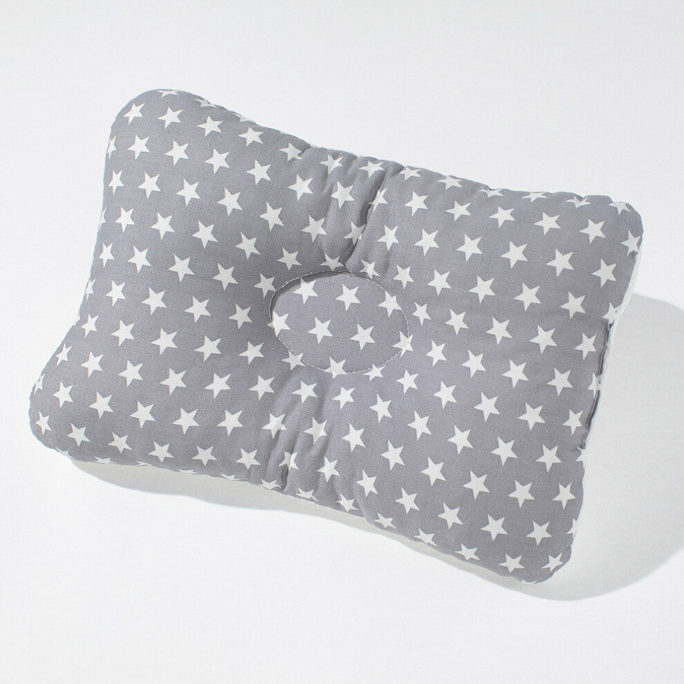 ( Style 3)Oreillers de berceau pour bébé premium doux pour bébé empêchent la forme de fossettes à tête plate