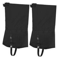 (40.00X21.00X0.10CM, Black) 1 Pair Waterproof Calf Cover Camping Calf Gaiter Outdoor Calf Covers Leg Gaiter Men Hiking Gaiter