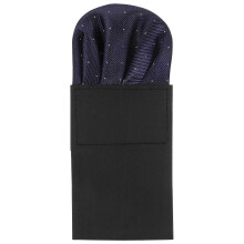 (As show, One size) Men Pocket Square Pre-folded Suit Handkerchief Round Suit Handkerchief Decorative Pocket Square