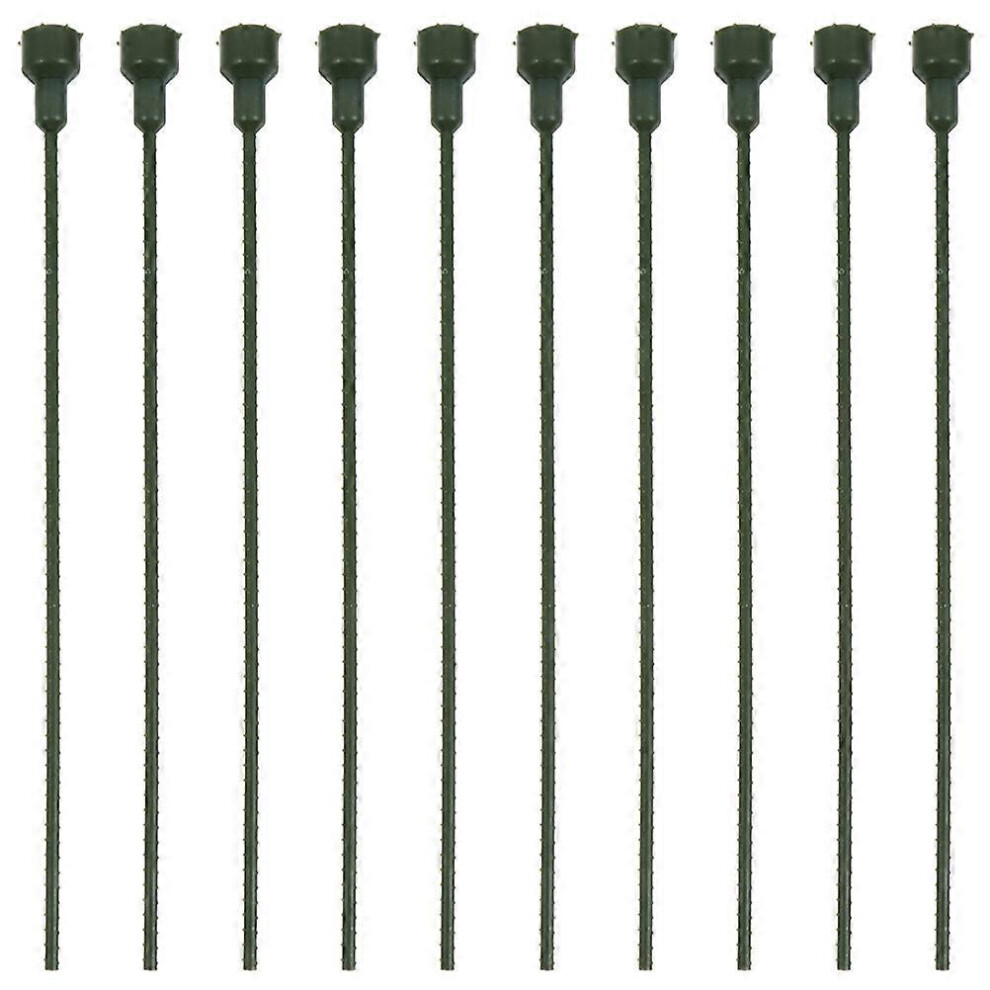 Kricely (Green, One Size) 10Pcs Stem Water Tubes For Flowers Preserved Flower Stems Plastic Floral Stems Floral Arrangement Rods