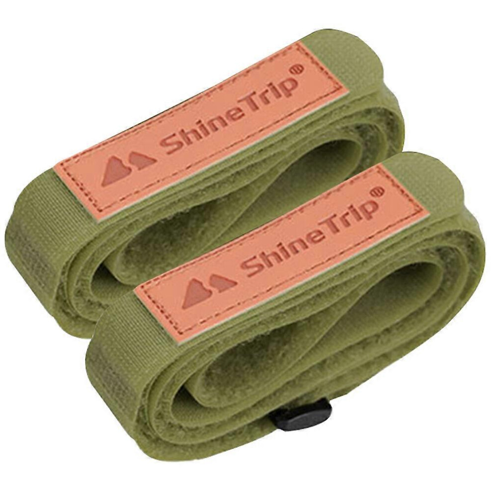 Kricely (As Show, One Size) 2Pcs Picnic Pad Binding Straps Luggage Pack Straps Multi-Function Camping Straps