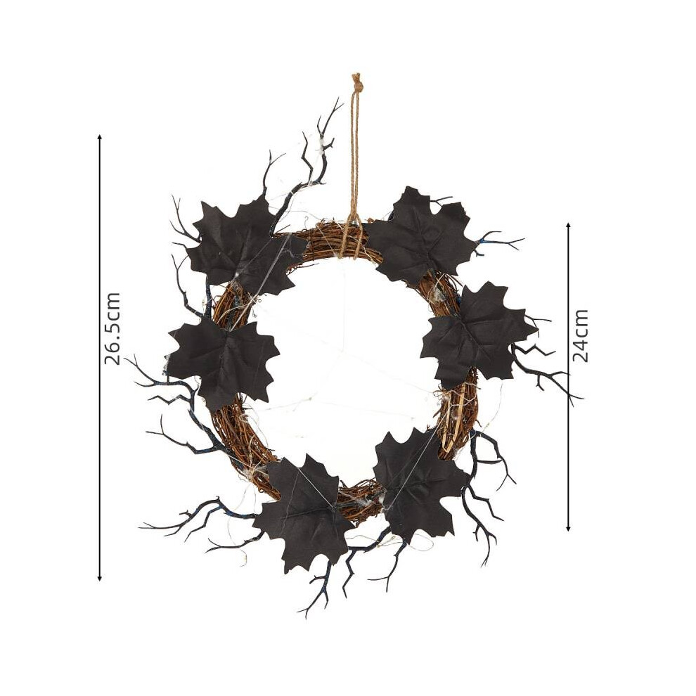 (Style B)Guirlande citrouille vigne festivals décoration toile d'araignée branches fête Halloween