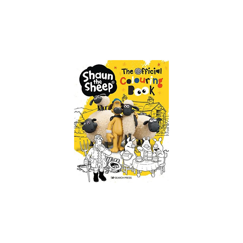 Riachristiecollections Shaun The Sheep The Official Colouring Book By Aardman Paperback Book