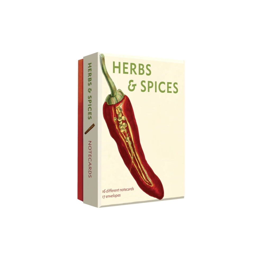New Riachristiecollections Herbs And Spices Detailed Notecard Set By Editors Of Abbeville Press O 9780789254641