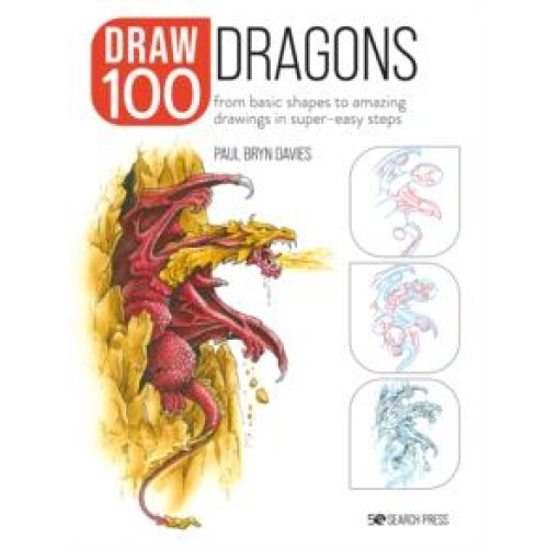 Draw 100 Dragons by Paul Bryn Davies Paperback Book