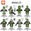 8Pcs Star Wars Clone Troopers Minifigures Gift Fit Lego 1