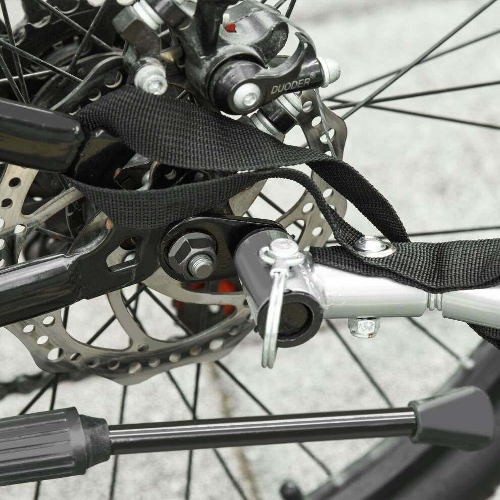 HOMCOM Coupling Accessory Pet Luggage Bike Bicycle Trailer Connector Attachment