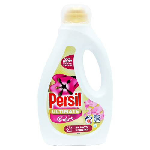 Persil Ultimate Liquid Touch of Comfort Detergent - 46 Washes, 1.24 L - 14-Day Fragrance, Cold-Wash Stain Removal - 62715409