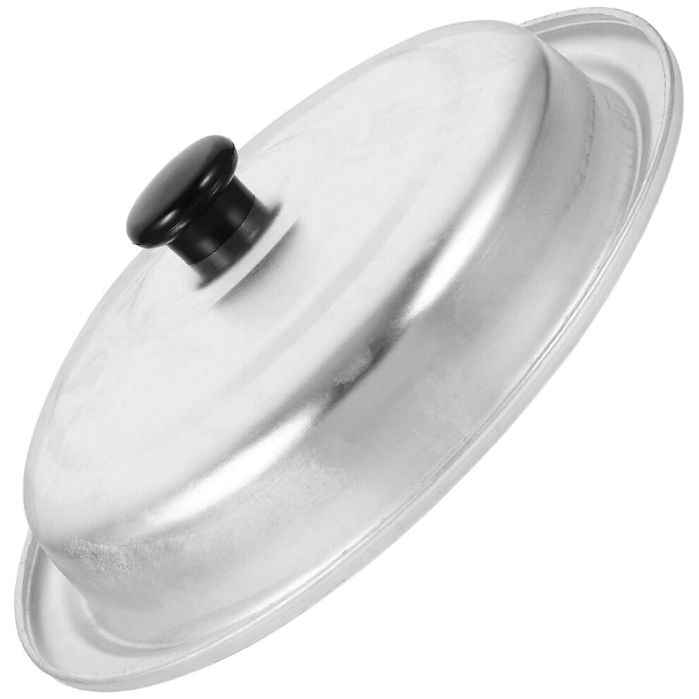 Kricely (As Show, One Size) Pot Aluminium Lid Cookware Replacement Lid Wok Pot Lid Aluminium Pan Lid Replacement Pot Cover
