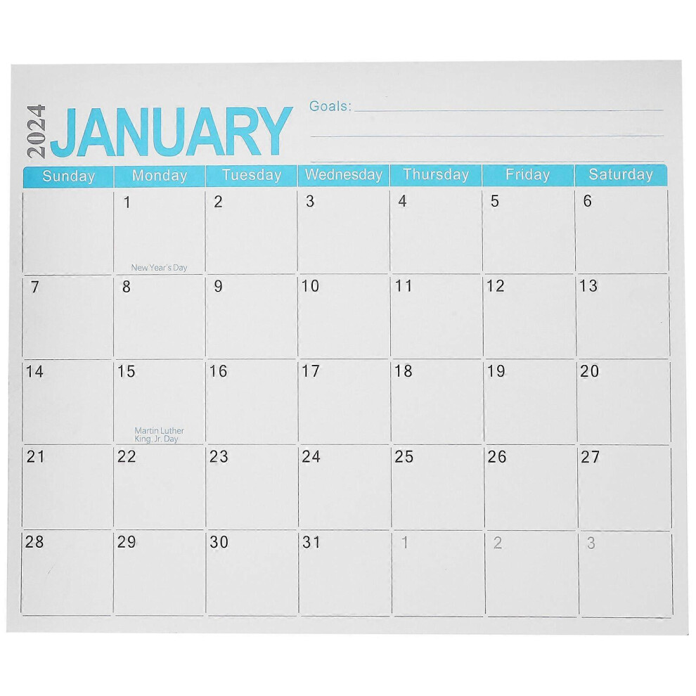 Kricely (As Show, One Size) Note Magnetic Calendar Household Writing Monthly Office Calendar Home Accessory