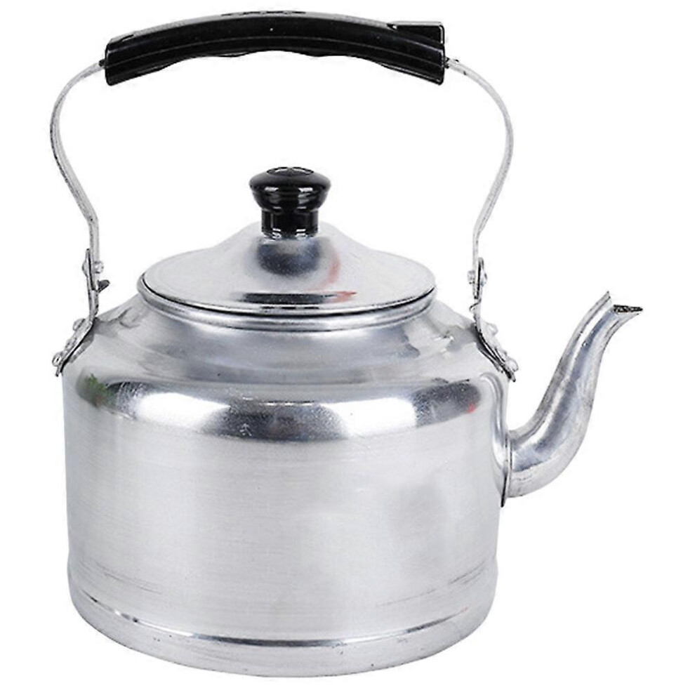 Kricely (As Show, One Size) Water Kettle Aluminum Teapot With Lid Handle Household Tea Kettle Container For Office 3L