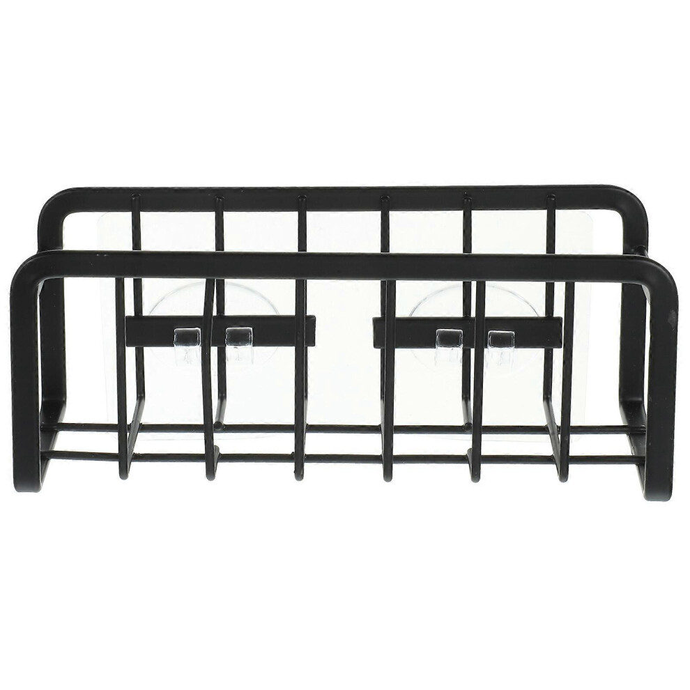 Kricely (As Show, One Size) Kitchen Sink Storage Rack Sponge Holder Dishcloth Holder Sink Soap Dispenser Organizer