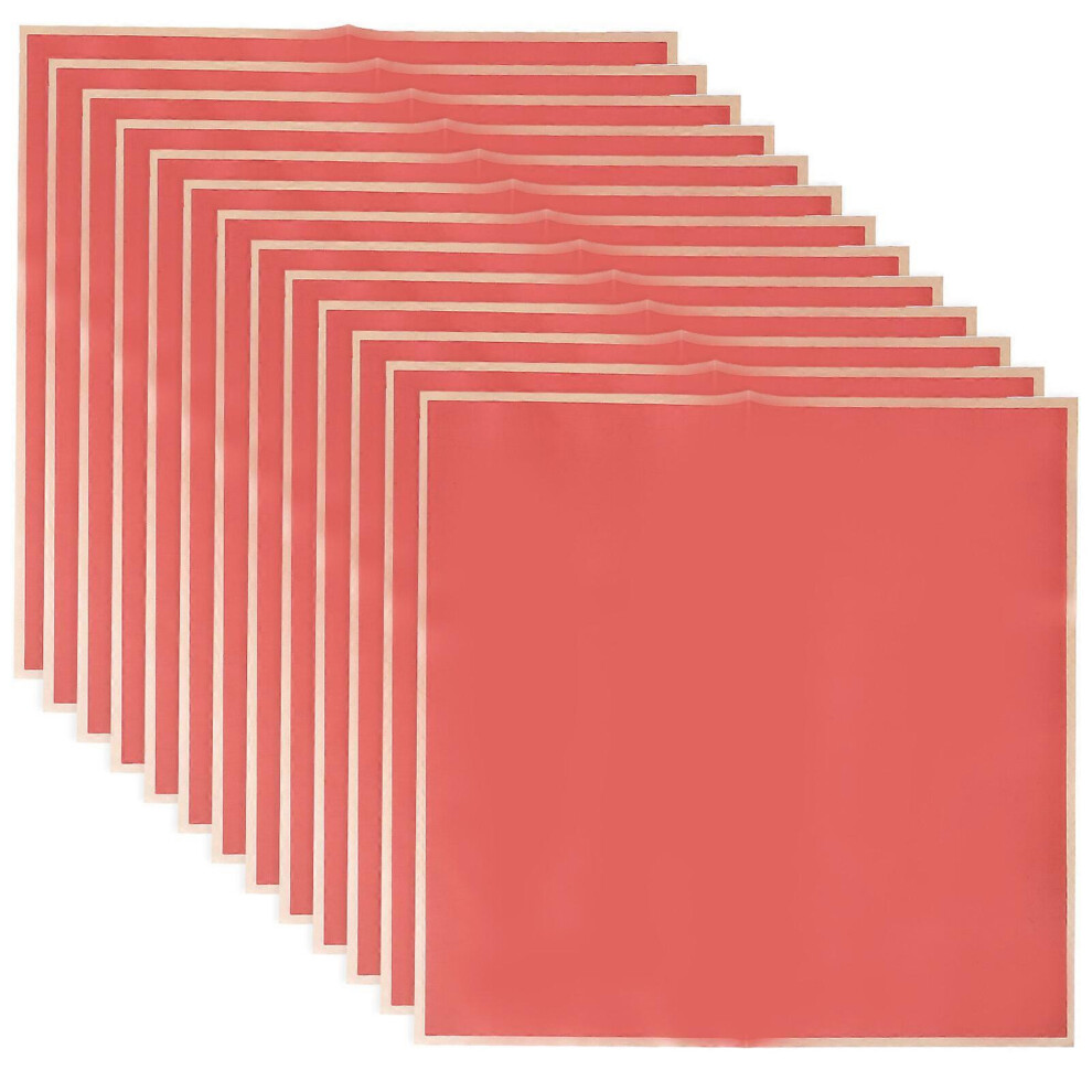 Kricely (, One Size) 20Pcs Flower Bouquet Wrapping Paper Floral Wrapping Paper Floral Wrapping Paper Sheets Red