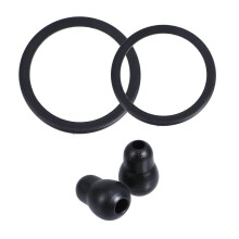 (As show, One size) 2 Sets Durable Stethoscope Earplug Replacement Earbud for Hospital Clinic