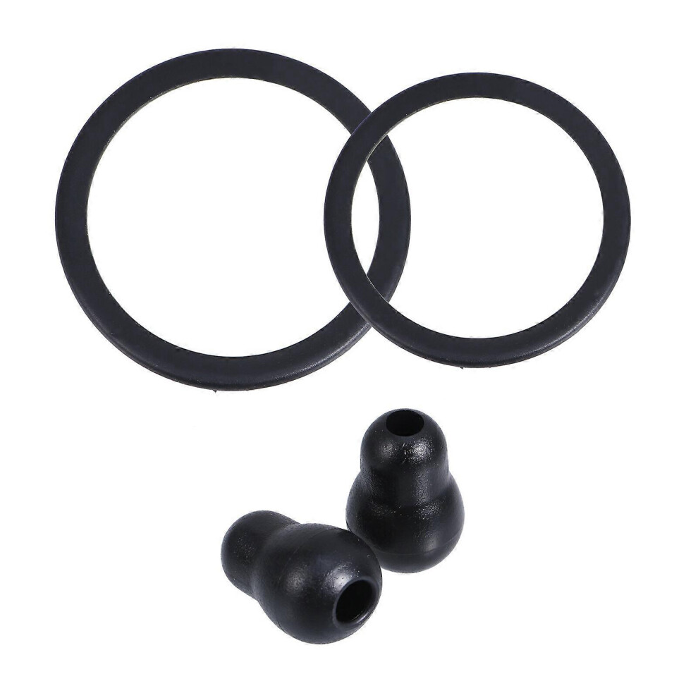 Kricely (As Show, One Size) 2 Sets Durable Stethoscope Earplug Replacement Earbud For Hospital Clinic