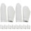 (As show, One size) 20Pcs Leather Thimble Finger Protectors Practical Finger Cots (Random Color) 1