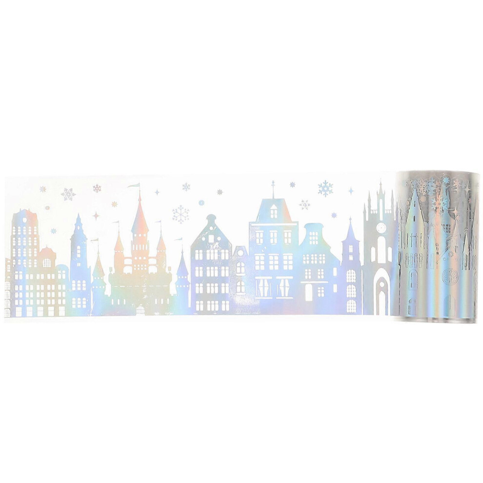Kricely (As Show, One Size) 1 Roll Of Scrapbooking Sticker Gift Box Decorative Tape Scrapbook Decorative Tape