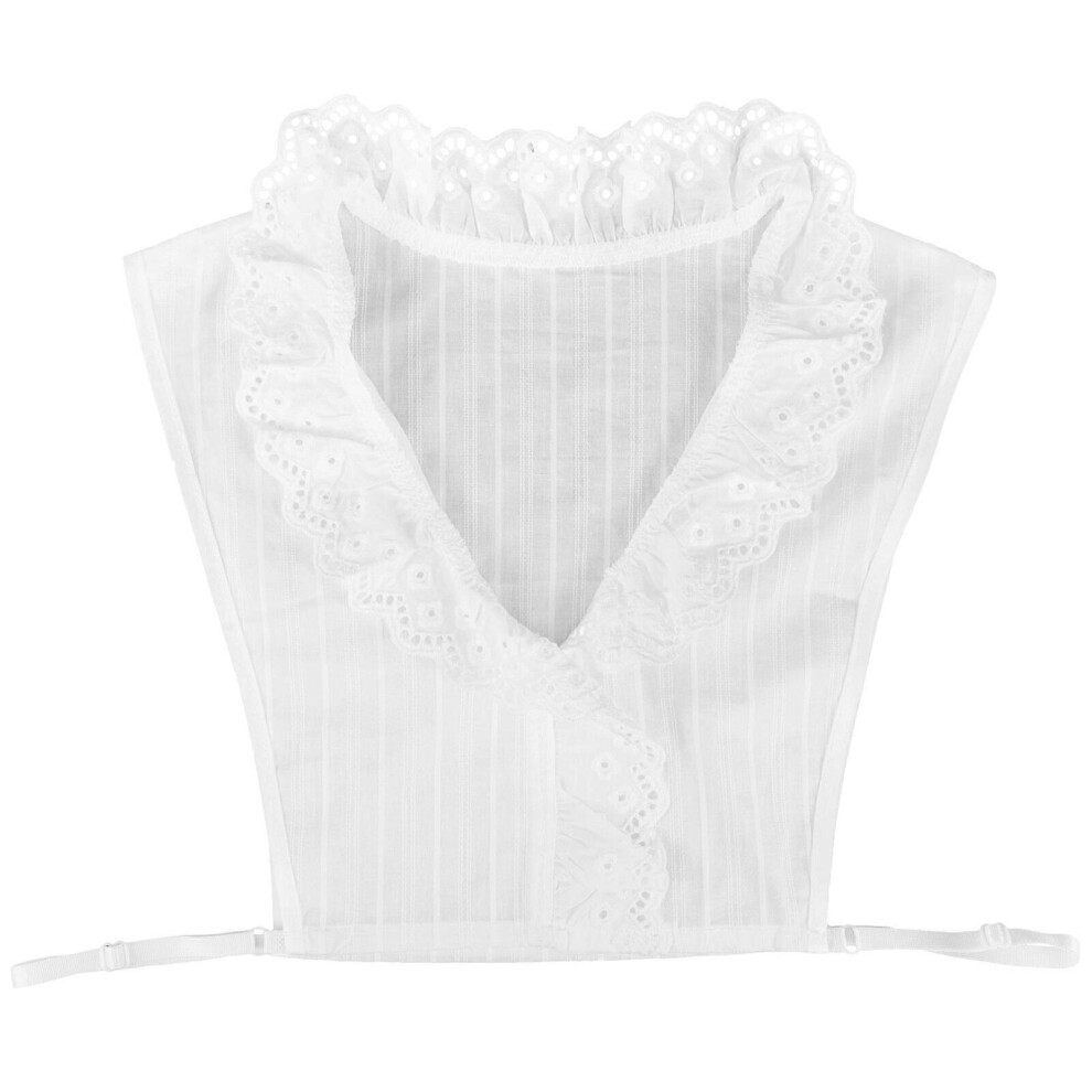Kricely (As Show, One Size) Shirt Collar Detachable Blouse False Collar Detachable Collar Blouse Collar Attachment