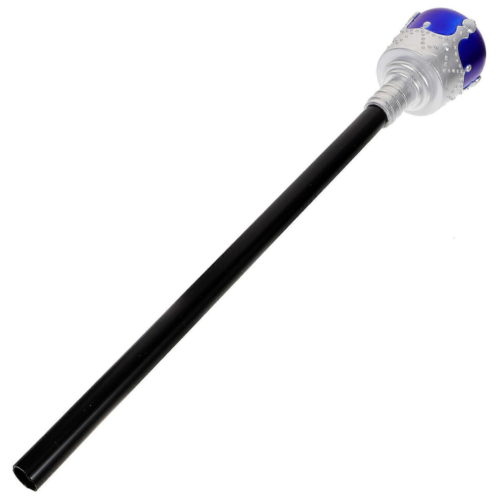 Kricely (As Show, One Size) Children's Toy Pretend Play King Scepter Wand Halloween Props Lovely Shaped Sticks For Children Party(Random Color)
