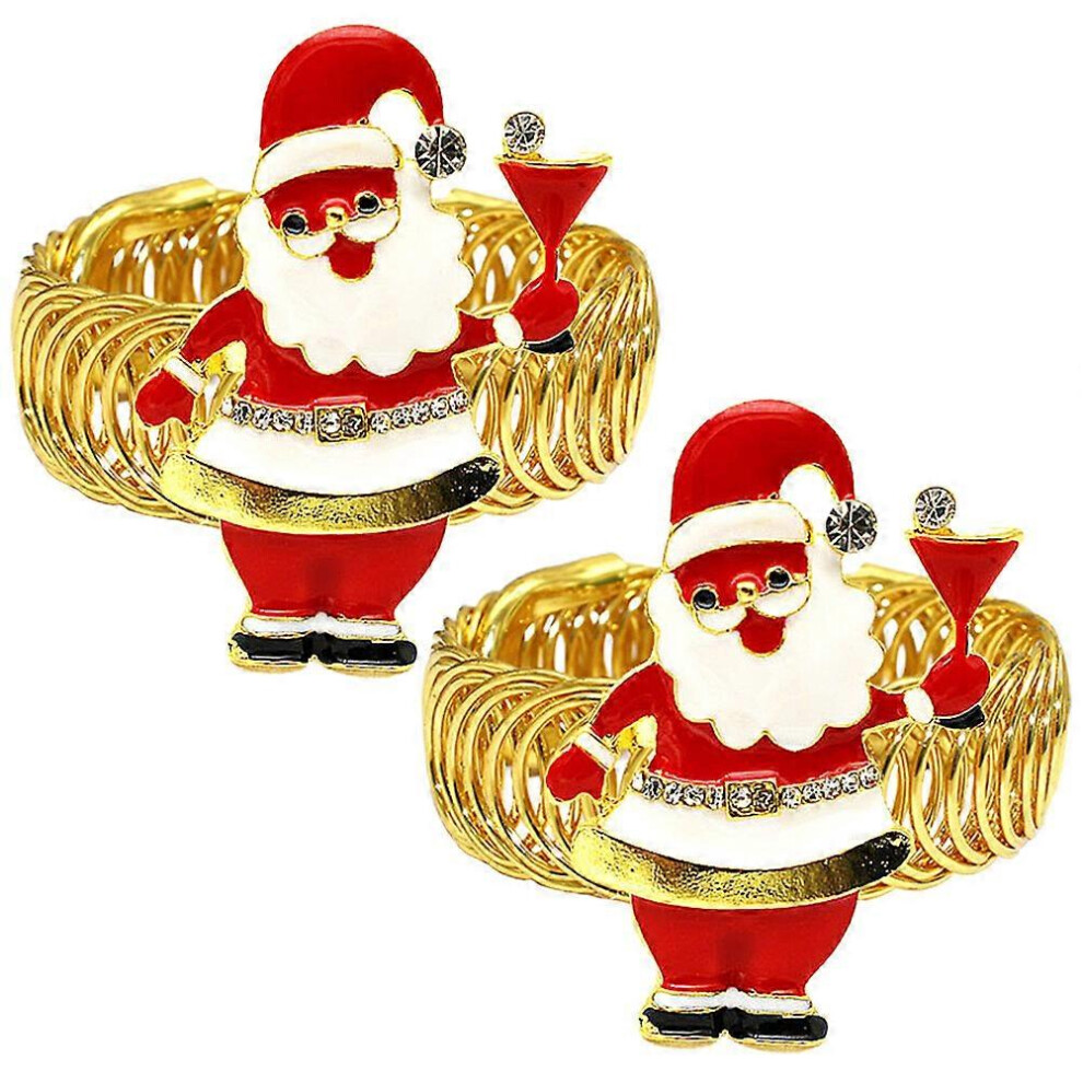 Kricely (As Show, One Size) 2Pcs Curtain Buckle Alloy Curtain Holdback Fixing Curtain Tie Fastener Christmas Curtain Buckle Light