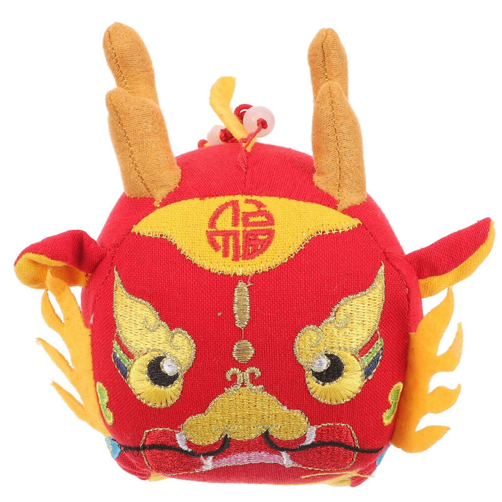 Kricely (As Show, One Size) Year Of The Dragon Doll Animal Stuffed Animal Chinese Style Animal Plush Doll