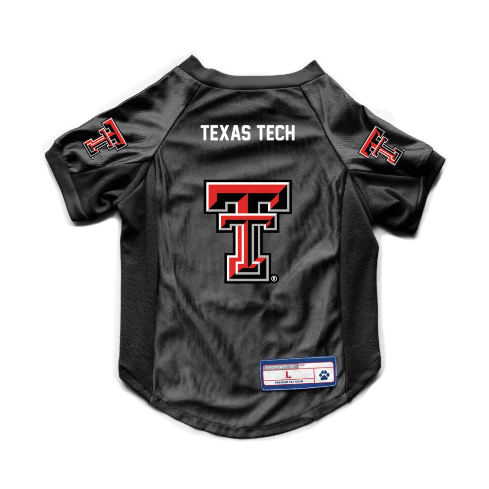 Maillot Extensible Pour Animaux De Compagnie Texas Tech Red Raiders, Taille S - Commande Sp Ciale-image