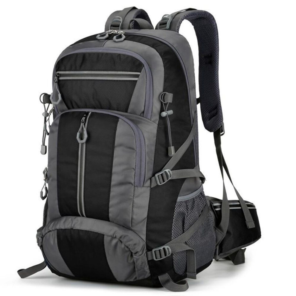 (gray, 50L) Waterproof Large-Capacity Ski and Mountaineering Sports Backpack