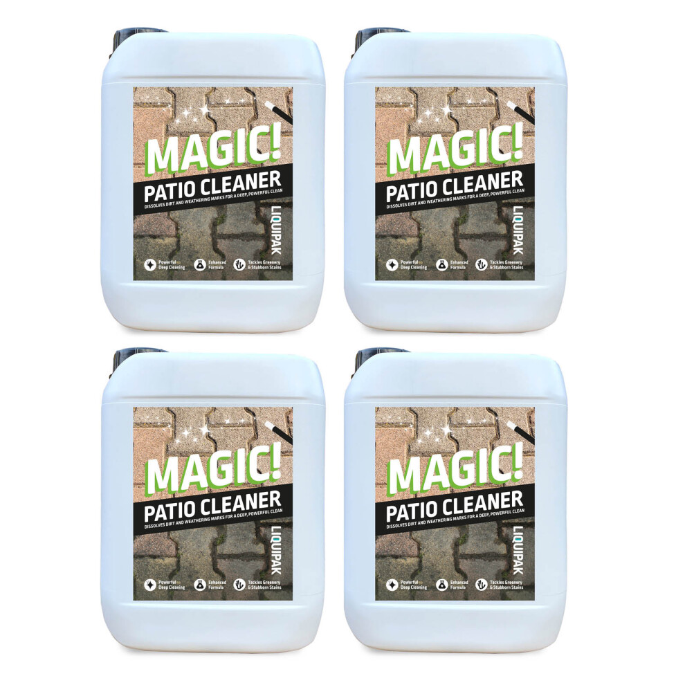 Liquipak (4X5 Litres ) Magic Patio Cleaner