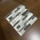 Living And Home 10Pcs Kitchen Bathroom Marble Pattern Self-Adhesive Wall Tile Sticker 2