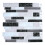 Living And Home 10Pcs Kitchen Bathroom Marble Pattern Self-Adhesive Wall Tile Sticker 3