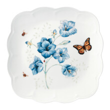 Lenox Butterfly Meadow Square Dinner Plate 7.16