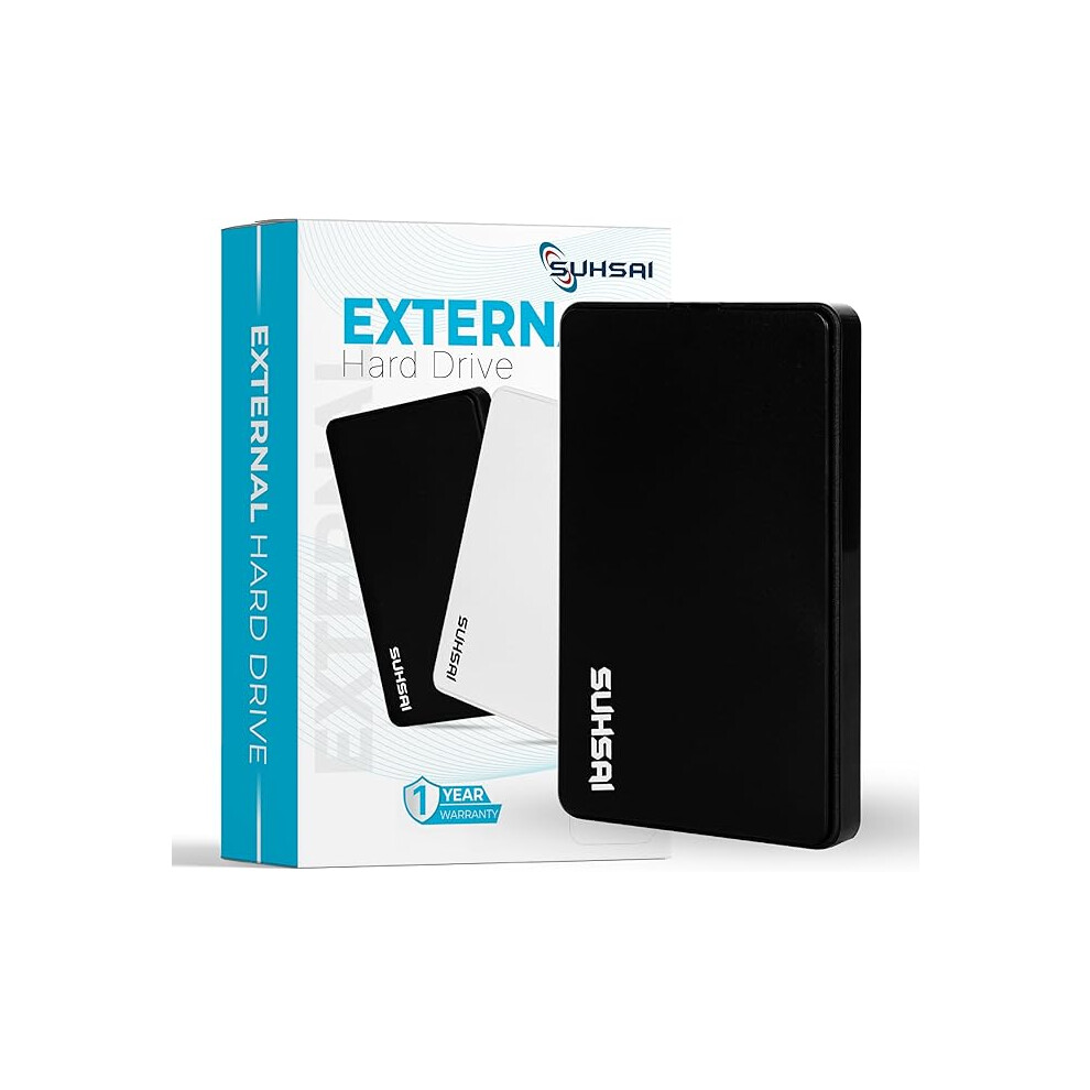 External Hard Drive 1Tb, 2.5 Inch External Hdd, Storage And Backup Drive, Hard Disk, Compatible With Mac, Laptop, Desktop, Computer (Black) Black 123459876320