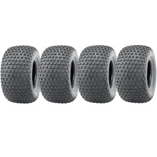 Wanda 22x11.00-8 Knobby ATV tyre, Quad trailer, 4 ply heavy duty, set de 4