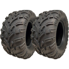 Pneus ATV Wanda P373A 25x11.00-12, 6 plis, tubeless, homologués route E-mark, 450 kg, jeu de 2