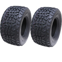 23 x 11.00 - 10 Quad ATV Reifen Kawasaki Mule Wanda P3077 4ply Utility Reifen - Satz von 2