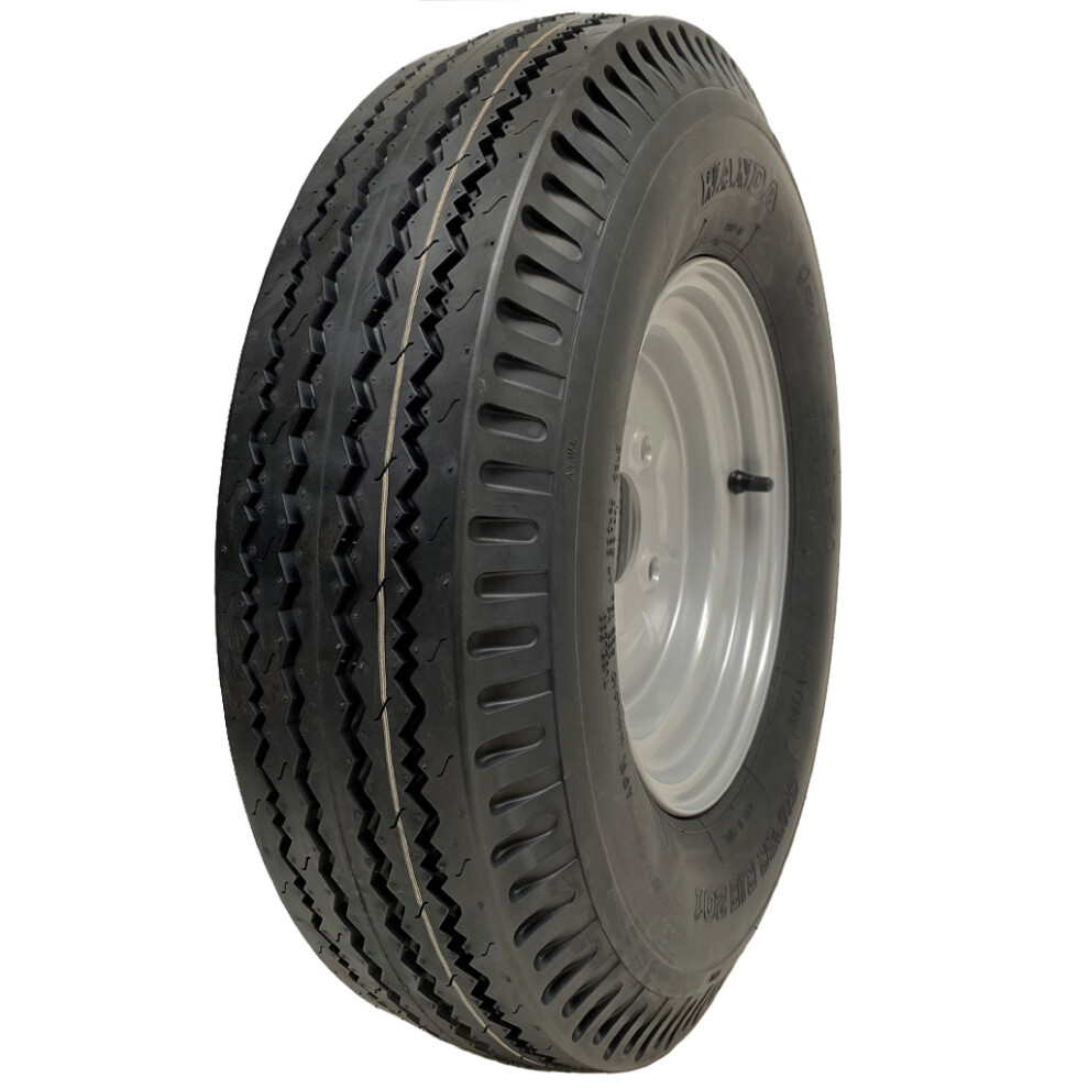 5.00-10 Trailer Wheel Tyre & Rim 4Ply Wanda P802 High Speed Road Legal 355Kg 72N 5060462567997