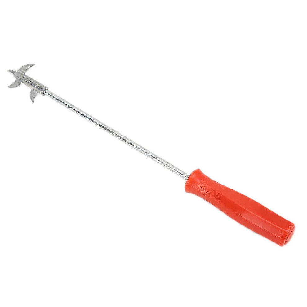 (As Show, One Size) Car Tire Cleaning Hook Tool Stones Remover Portable Detachable Zinc Alloy Head Stainless Steel Rod 6909775584781