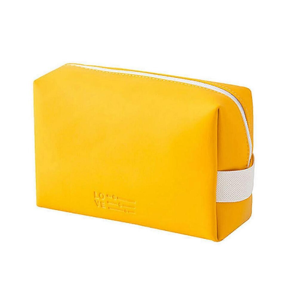 (Yellow) Make Up Bags for Women Small Makeup Pouch   Small Travel Cosmetic Bag