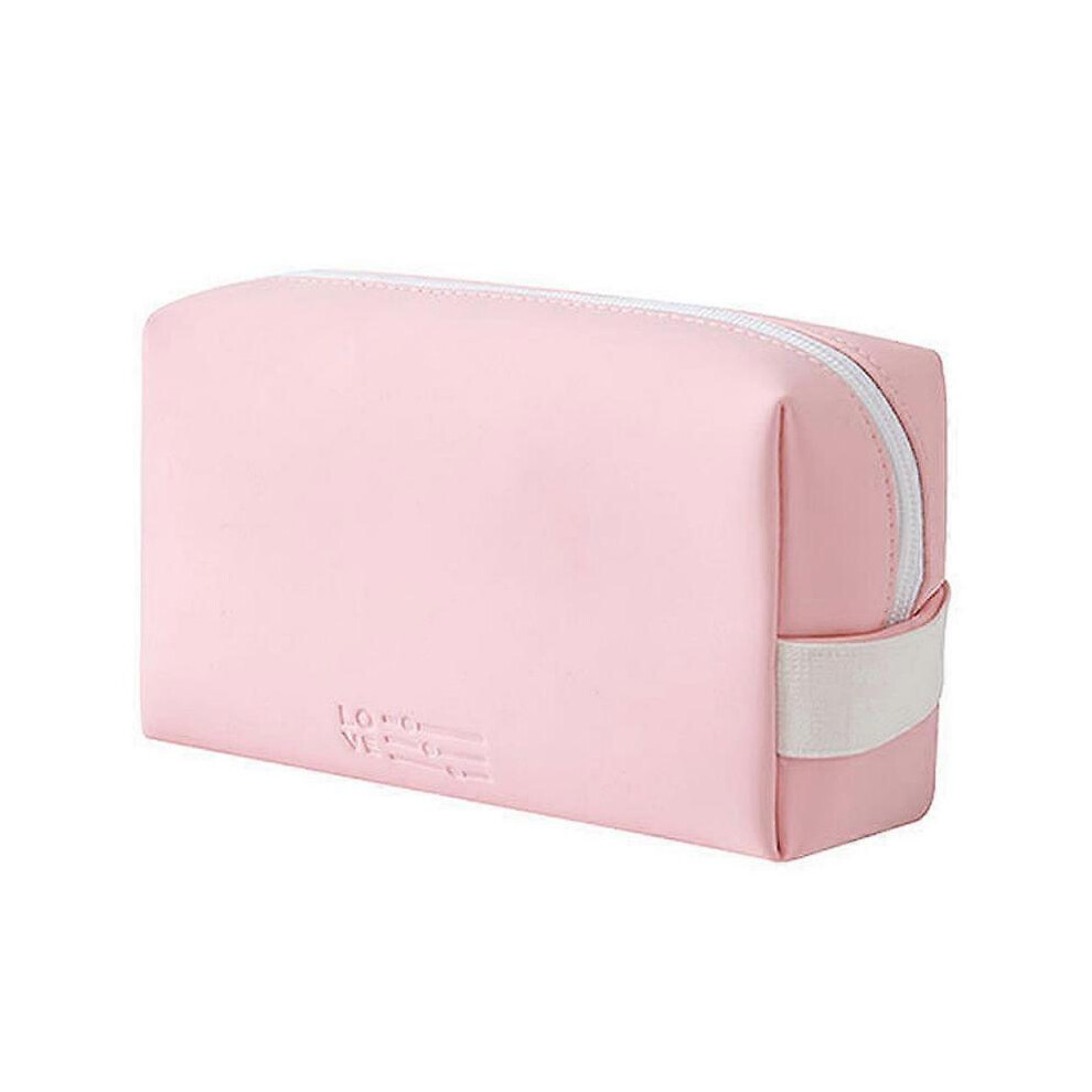 (Pink) Make Up Bags for Women Small Makeup Pouch   Small Travel Cosmetic Bag
