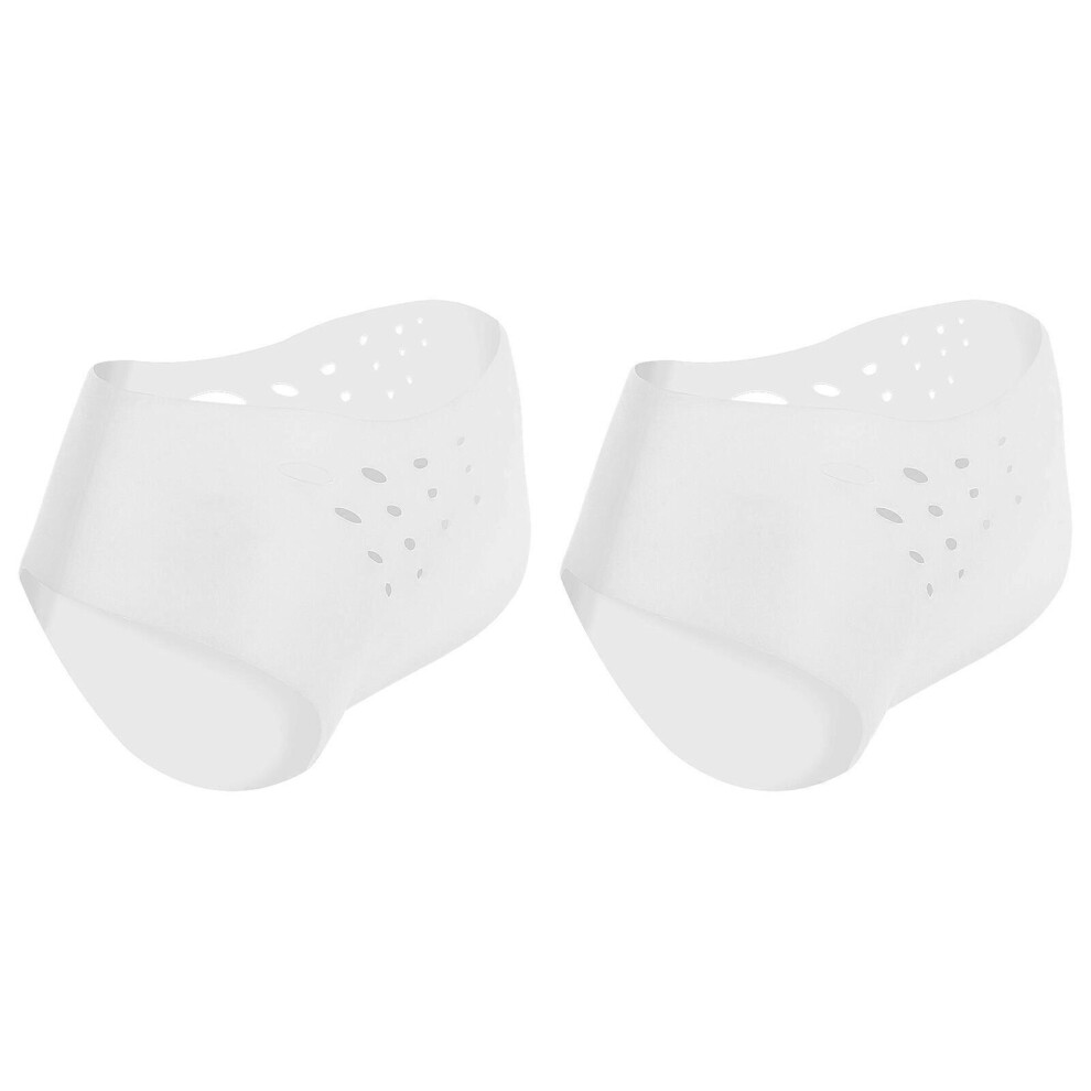 Kricely (As Show, One Size) 1 Pair Invisible Height Increase Insoles Shoe Lift Inserts Silicone Heightening Insoles Height Increase Inserts