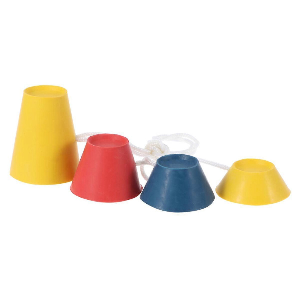 Kricely (As Show, One Size) Vorcool 4Pcs Jumbo Rubber Winter Tees With Different Heights For Frosty Days