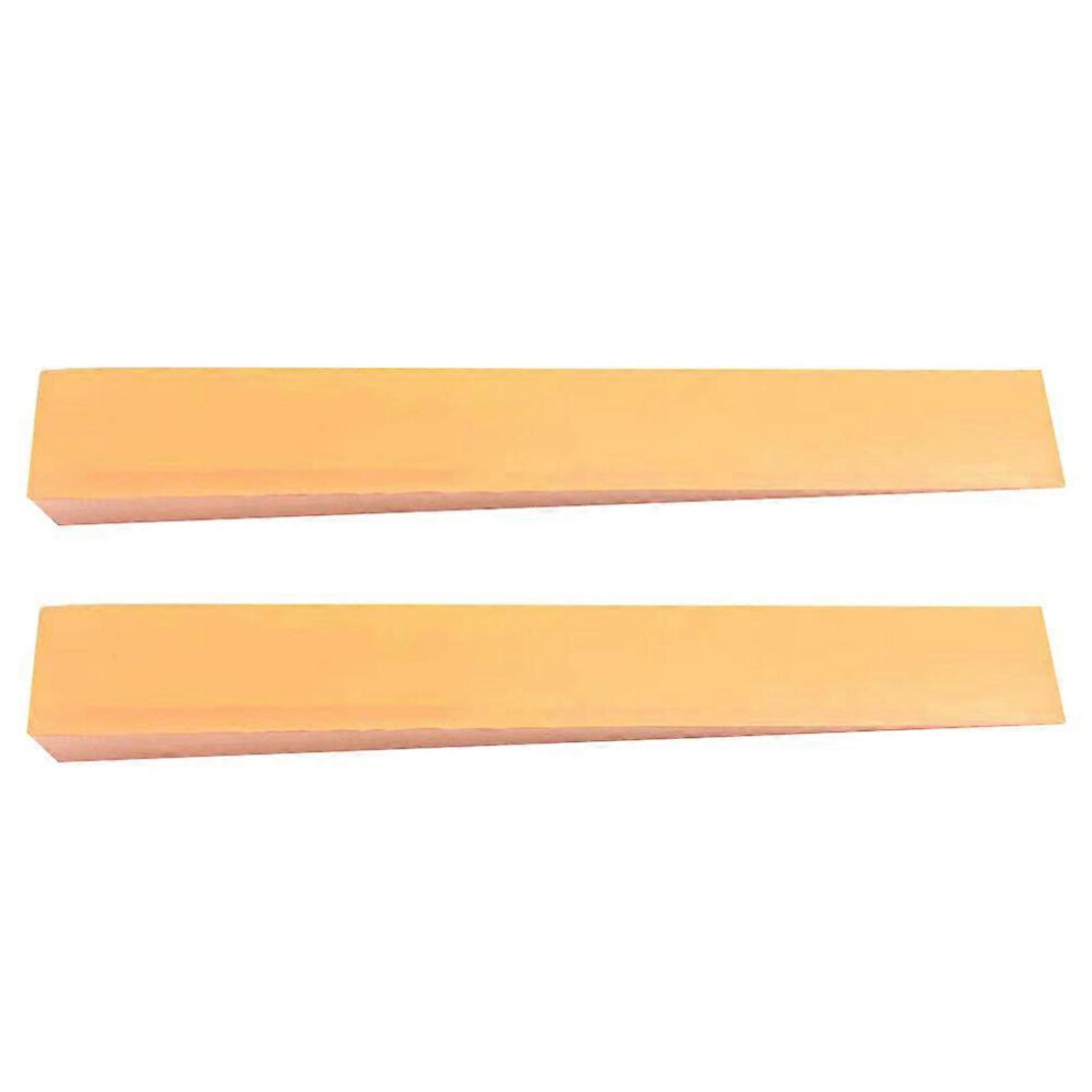 Kricely (As Show, One Size) 2Pcs Piano Tuning Rubber Wedge Mutes Fixing Tool Piano Accessories (Orange)