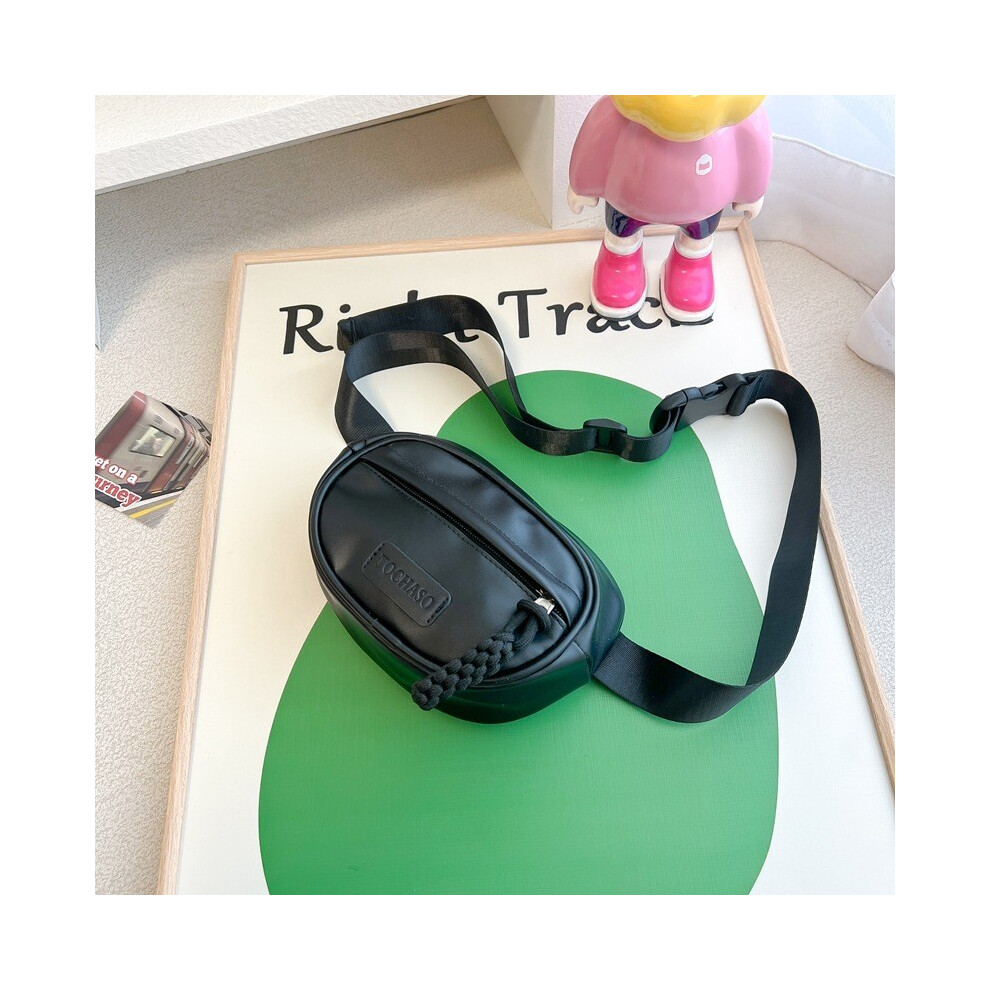 (Black)Joli sac coffre enfant dessin animé de différentes couleurs conçu pour des sorties à la mode