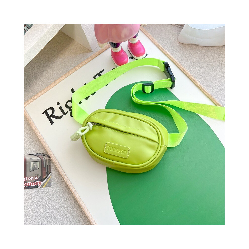 (Green)Joli sac coffre enfant dessin animé de différentes couleurs conçu pour les sorties à la mode