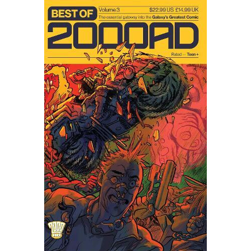 Best of 2000 AD Volume 3 by Michael Carroll Paperback Book